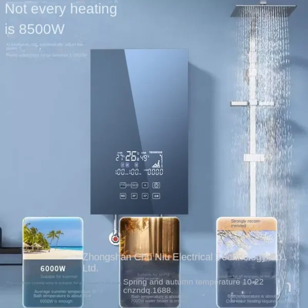 Water Heater, 8500W, DSF-85 - view 3