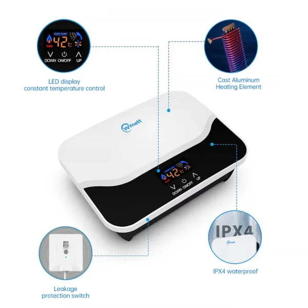 Water Heater, IPX4, 3.5-5.5kw - view 3