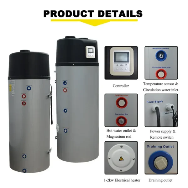 Water Heater, Solar, 300L - view 3