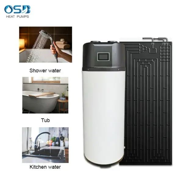 Water Heater, Solar, 300L - view 6