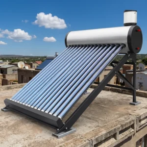 Water Heater, Solar, Copper, Freestanding, Haiyan, Direct