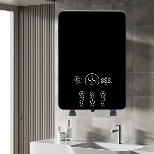 Water Heater, Stainless, Steel, Wall, IPX4 - view 2