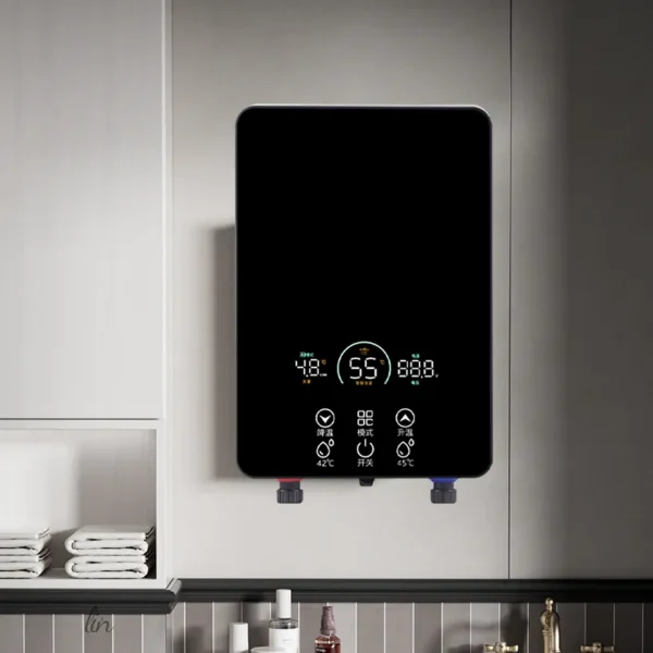 Water Heater, Stainless, Steel, Wall, IPX4 - view 3