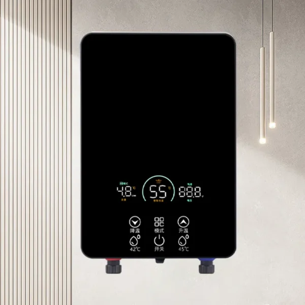 Water Heater, Stainless, Steel, Wall, IPX4 - view 4