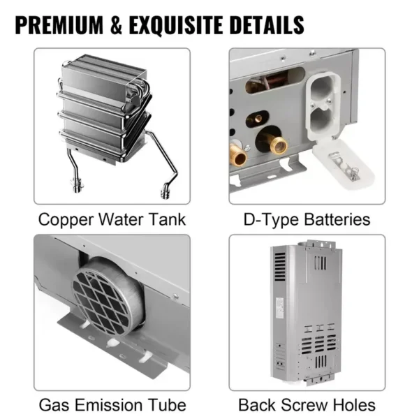 Water Heater, VEVOR, 6-18L - view 5