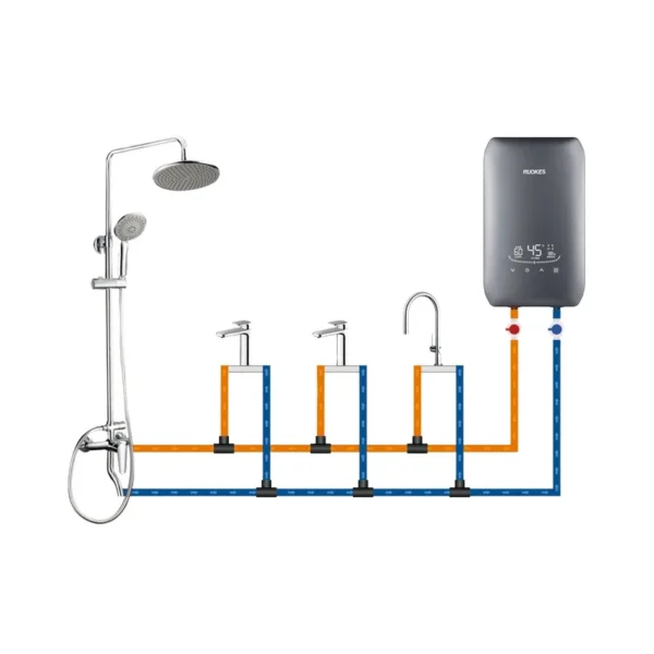 Water Heater, Wall, IPX4, Waterproof - view 6
