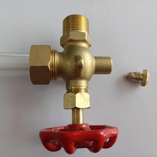 Water Level Gauge Valve, Hydraulic, brass - view 5