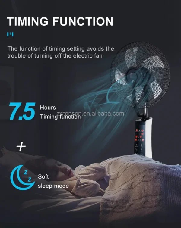 Water Mist Spray Fan, 220, 90 - view 6