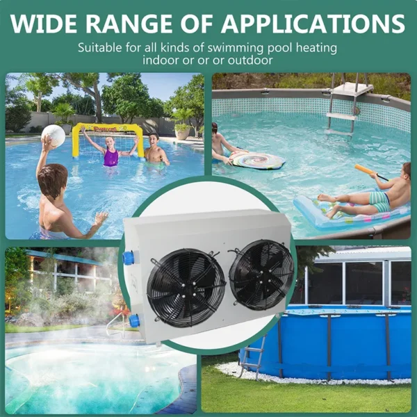 Water Source Heating Pump, R32, 20kw, 30kw, 10000L - view 5