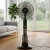 Water Spray Standing Fan, 220V, 75 W, Metal - view 3