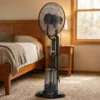 Water Spray Standing Fan, 220V, 75 W, Metal - view 4