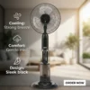 Water Spray Standing Fan, 220V, 75 W, Metal - view 5
