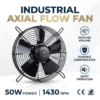 Waterproof Axial Fan, 110V, 220V, 240V, 1430r/min