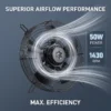 Waterproof Axial Fan, 110V, 220V, 240V, 1430r/min - view 2