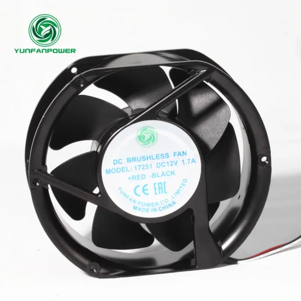 Waterproof Ip67 Fan, 172x150x51mm, 12V, 24v, Ceiling - view 2
