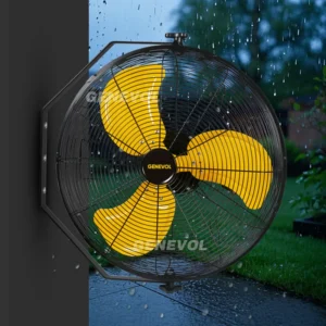 Waterproof Wall Mounted Fan, 18", 20", 24"