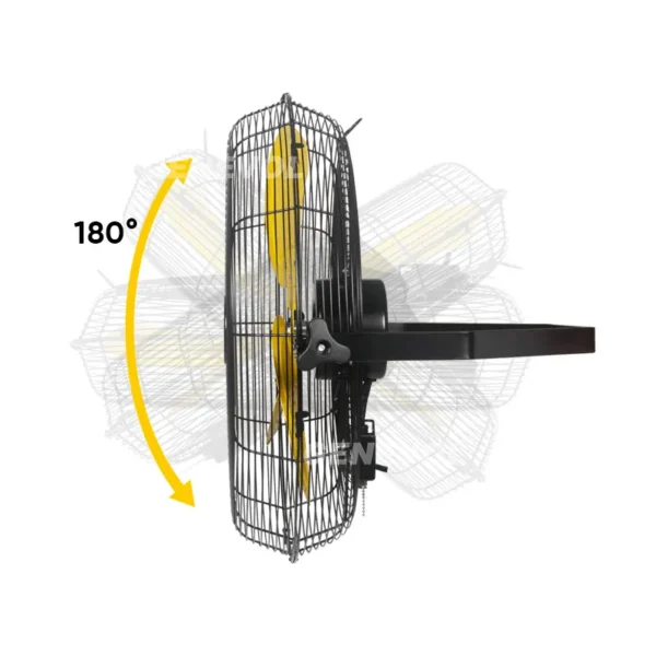 Waterproof Wall Mounted Fan, 18", 20", 24" - view 3