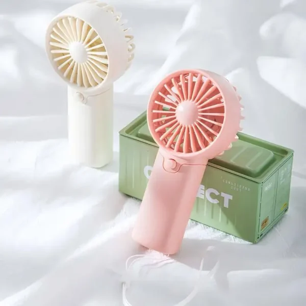 Wearable Fan, Portable, Plastic - view 2
