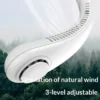 Wearable Neck Fan, USB, Portable - view 4