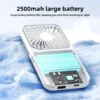 Wearable Neck Hanging Fan, Portable, USB - view 2
