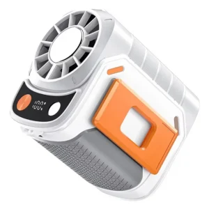 Wearable Rechargeable Light Fan, 6000mah, USB, Portable