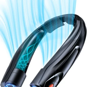 Wearable Rechargeable Neck Fan, 6000mah, Portable