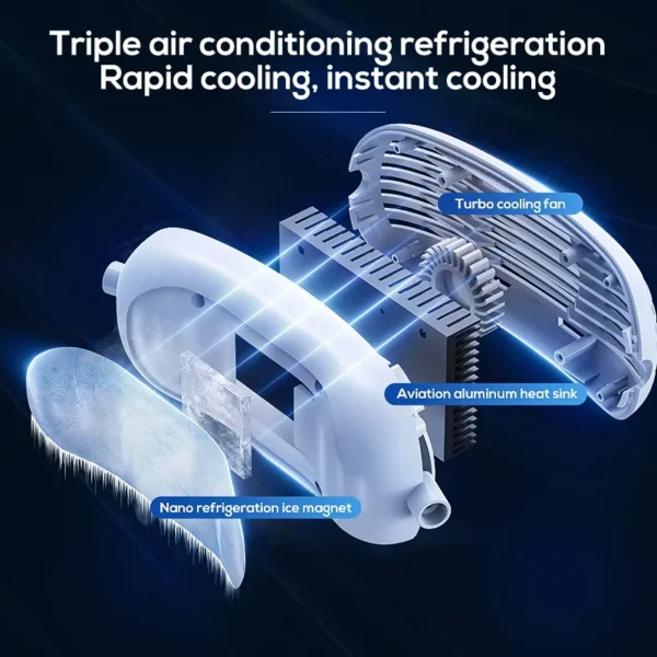 Wearable Summer Cooling Fan, DG01, Portable - view 4