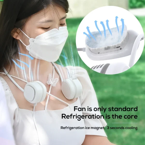 Wearable Summer Cooling Fan, DG01, Portable - view 5