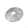 Welded Mesh Round Fan, Stainless, Steel
