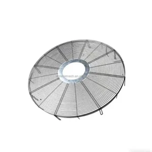 Welded Mesh Round Fan, Stainless, Steel