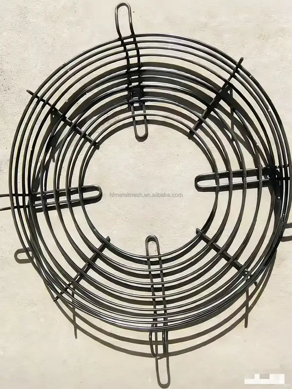 Welded Mesh Round Fan, Stainless, Steel - view 3
