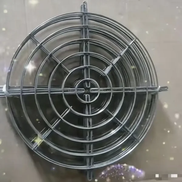Welded Mesh Round Fan, Stainless, Steel - view 4