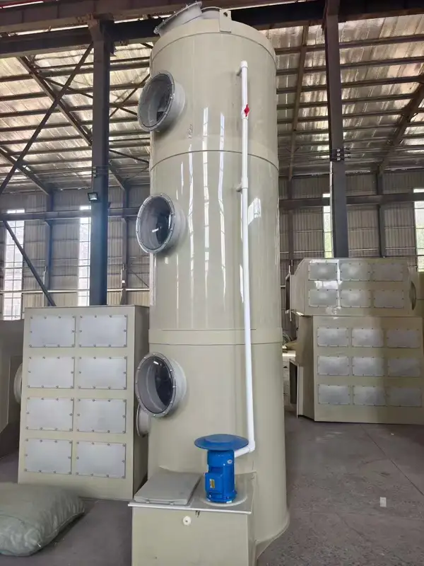Wet Scrubber Spray Tower, PP, Air Purifier Filter - view 2