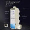 Wet Scrubber Spray Tower, PP, Air Purifier Filter - view 4