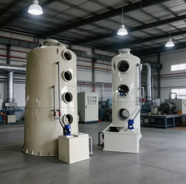 Wet Scrubber Venturi Tower, SO2, CO2, NH3 - view 3