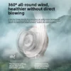 Whirlwind Neck-mounted Clip Fan, MF019, Portable - view 5