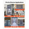 Width Walk Freezer, PVC, Plastic