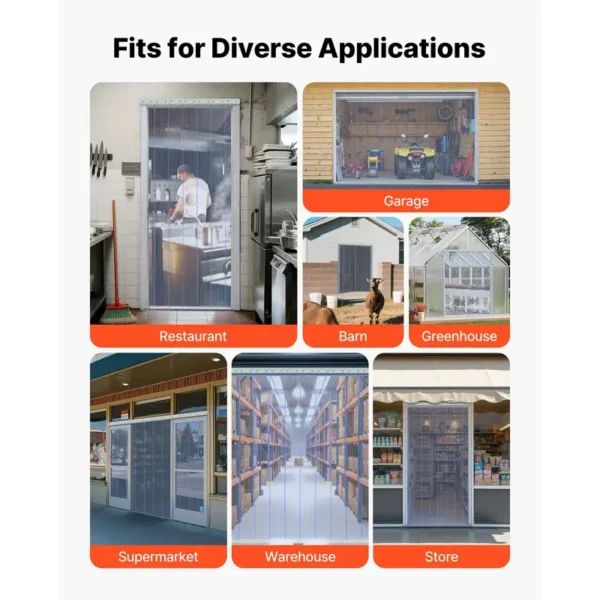 Width Walk Freezer, PVC, Plastic