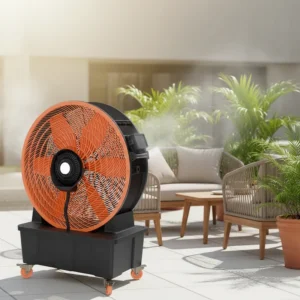 Wind Cool Mist Fan, 0.95m, Portable