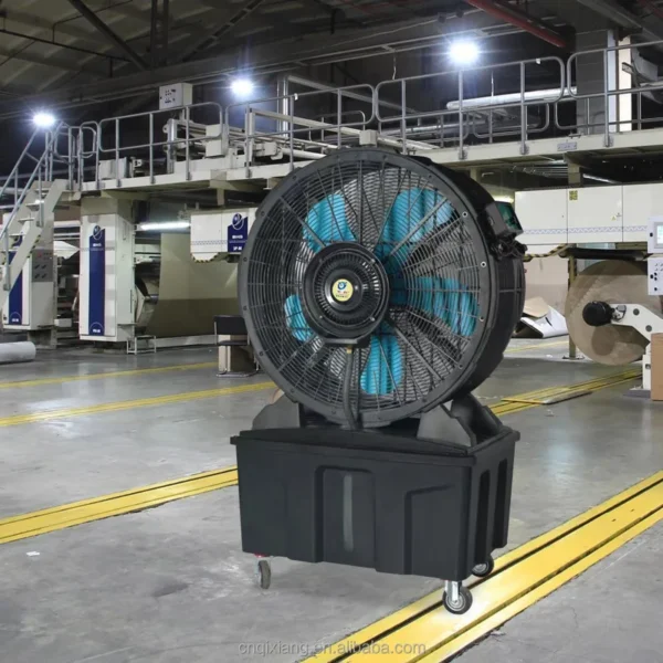 Wind Cool Mist Fan, 0.9m, Portable - view 3