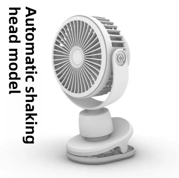 Wind Desktop Clip Fan, USB, Portable - view 4