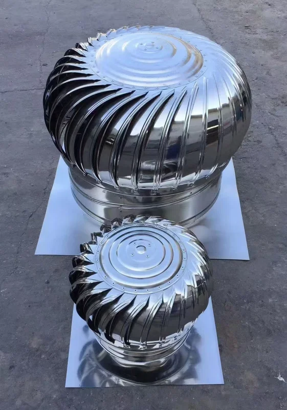 Wind Driven Roof Fan, 500mm, Stainless Steel, 100-1200mm - view 5