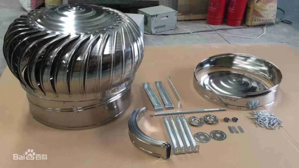 Wind Driven Roof Fan, AC 110 V, pneumatic - view 5