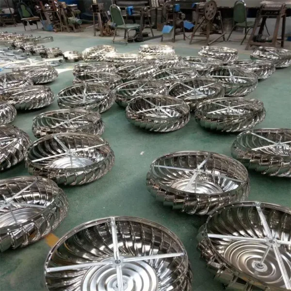 Wind Driven Roof Fan, AC 110 V, pneumatic - view 6