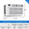 Window Air Conditioner, 7000BTU, Electric - view 6