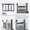 Window Air Conditioner, 9000Btu, 1HP, Portable - view 5