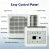 Window Air Conditioner, 9000BTU, Electric - view 2
