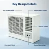 Window Air Conditioner, 9000BTU, Electric - view 3
