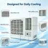 Window Air Conditioner, 9000BTU, Plastic - view 5
