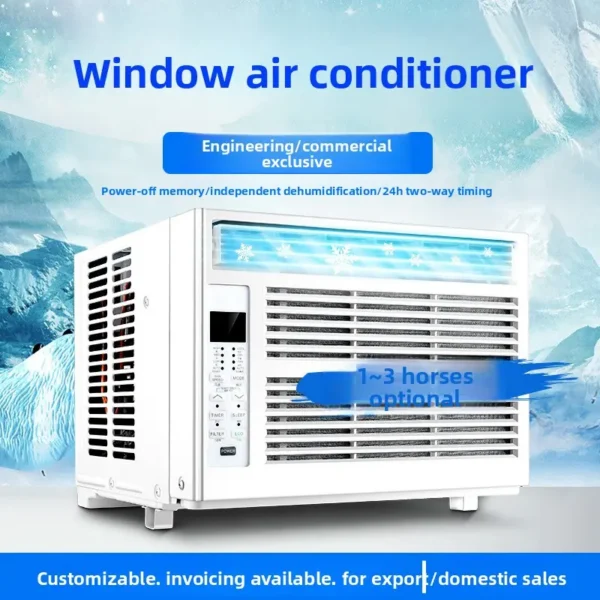 Window Air Conditioner, BTU, Evaporator - view 2